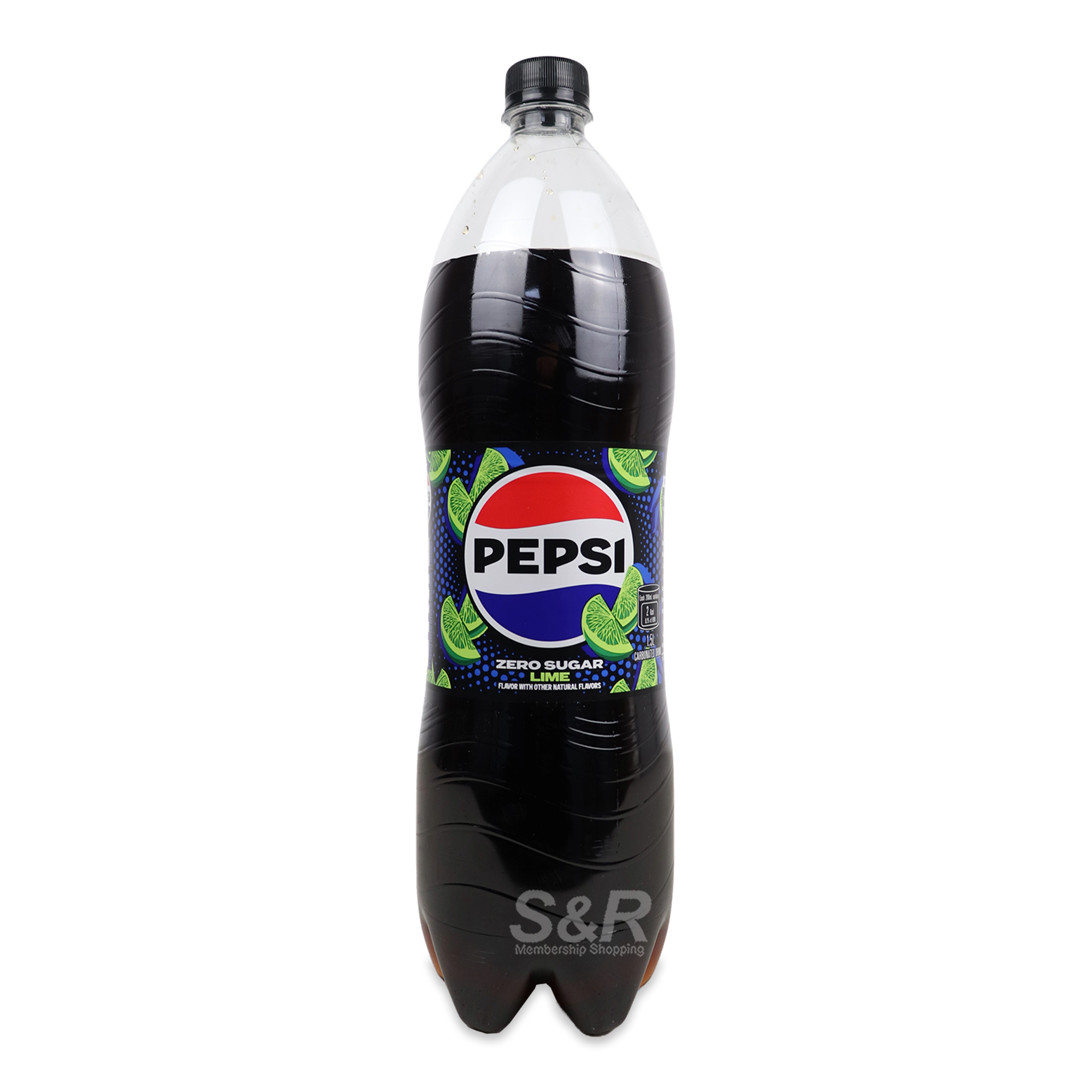 Pepsi Zero Sugar Lime Carbonated Drink 1.5L Pepsi Zero Sugar Lime Carbonated Drink 1.5L